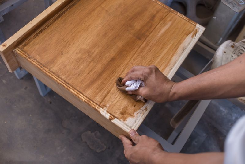 Cabinet Refinishing Process