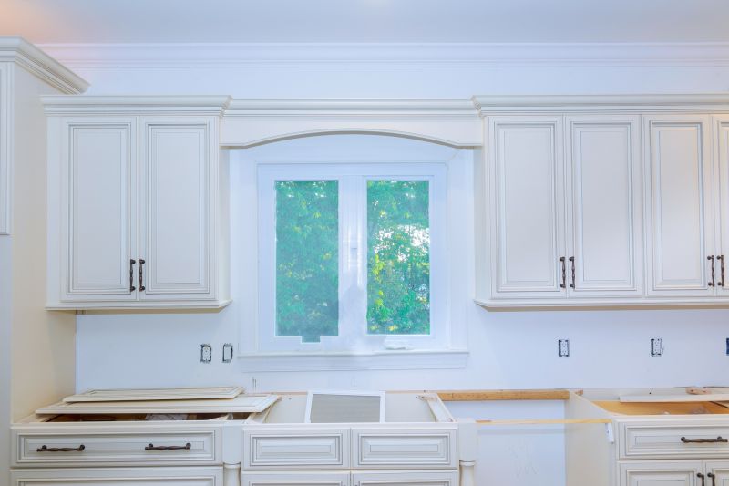 Glazed Cabinets Installation